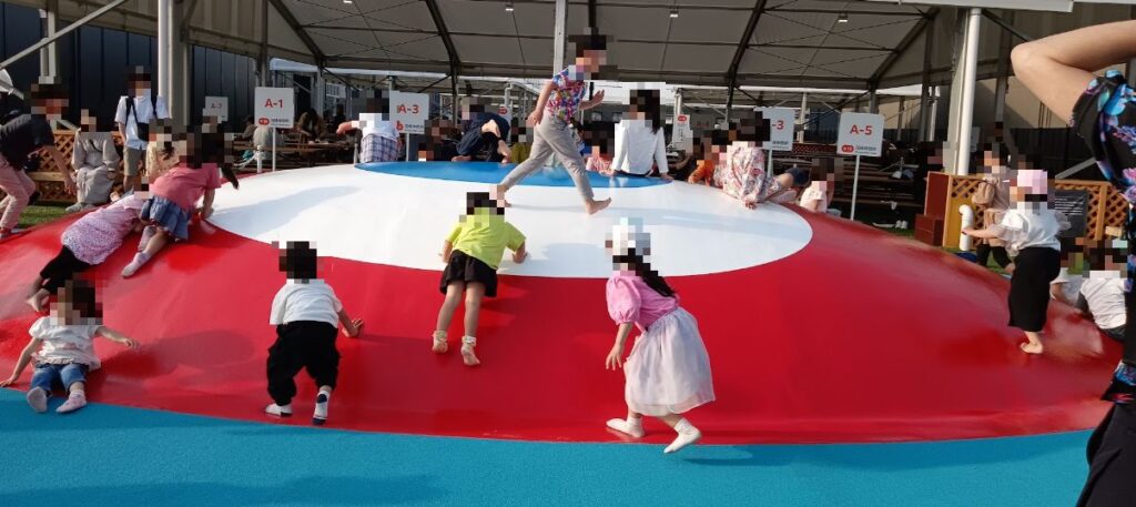 ハグミュージアム -hu+g Park 花さくフィールド～未就学児 3～6歳 向けキッズスペース 無料大阪ガス