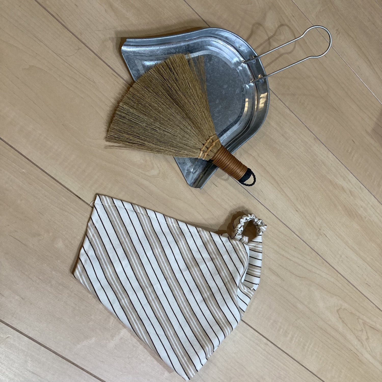 切り替えあり☆給食用三角巾の作り方 小学校低学年向け 抹茶ママのいちにち