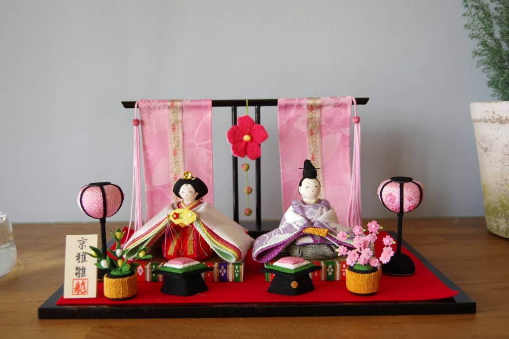 小さなかわいいミニ雛人形のminicola みにこら