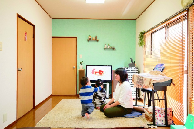 賃貸リビング キッズスペースTikTok