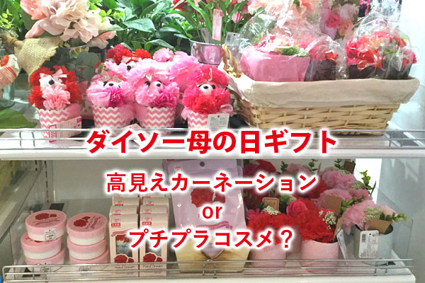 100均 セリアで母の日プレゼント作ってみたはとママ日記
