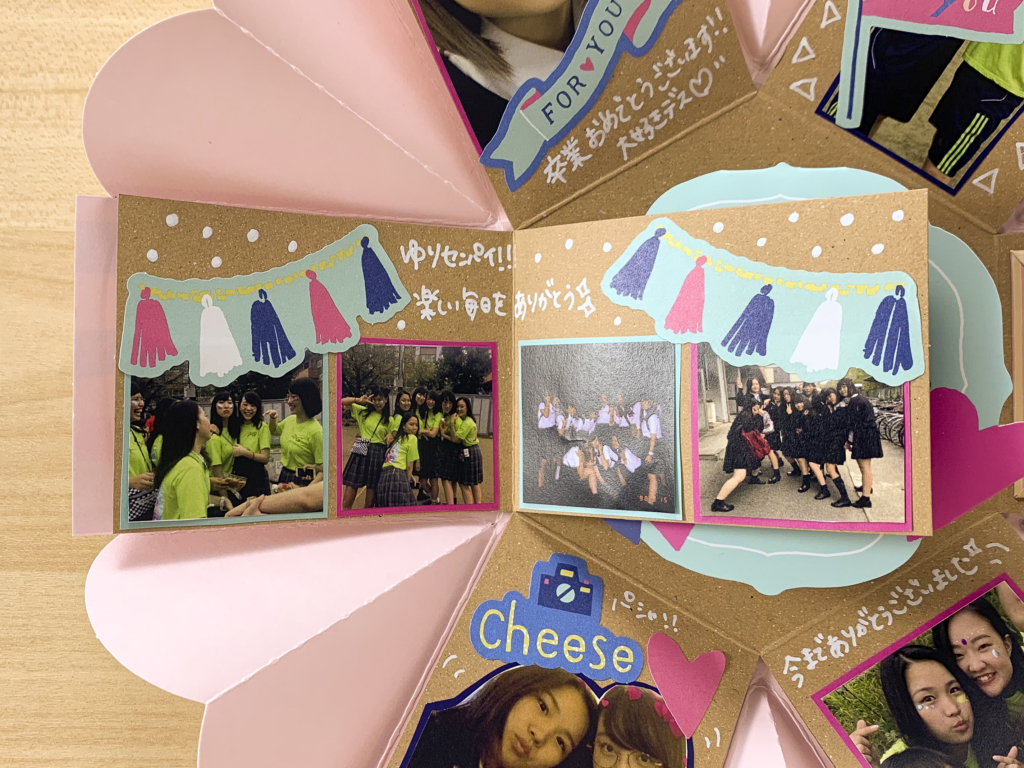 卒団記念品 手作りプレゼントTikTok