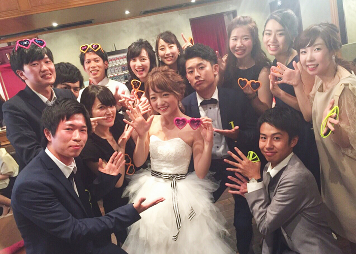 花嫁さまの二次会ドレス リゾートウェディングドレス