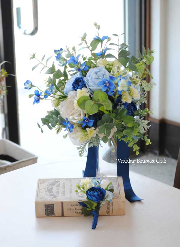 手作りブーケ ダイソーの造花でここまでできるの!?超ボリューミーな手作りブーケ - 結婚式の手作りアイテム紹介