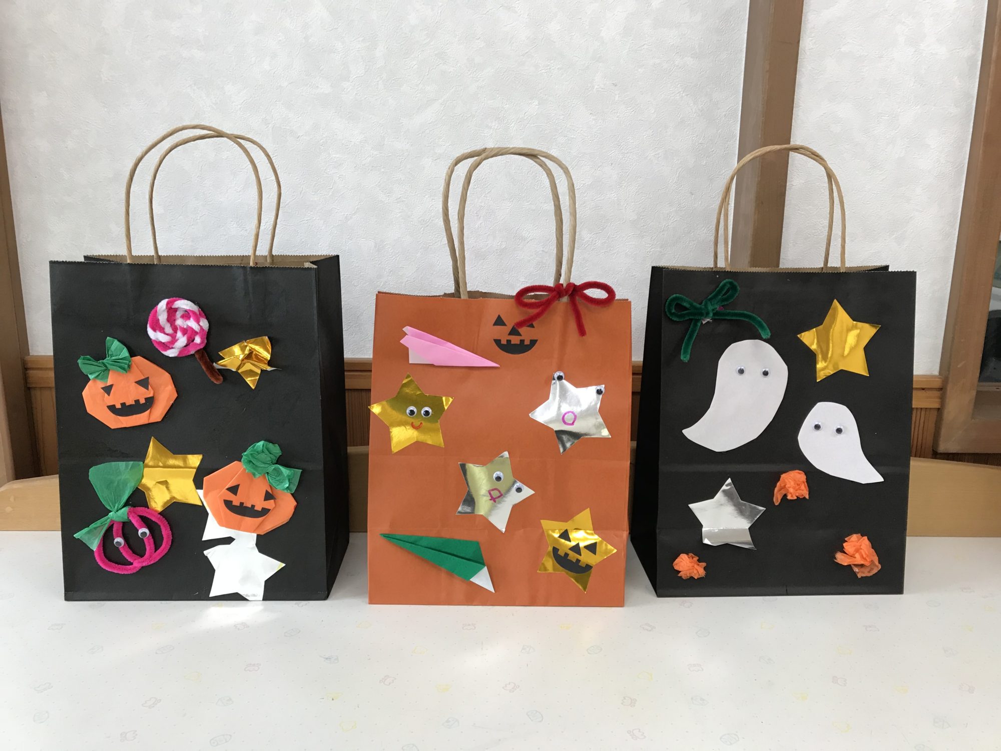 ハロウィン製作18選 お菓子バック作り方アイデア♪ ２歳児、３歳児、４歳児、５歳児～男性保育士あつみ先生の保育日誌 おすすめ絵本と制作アイデア