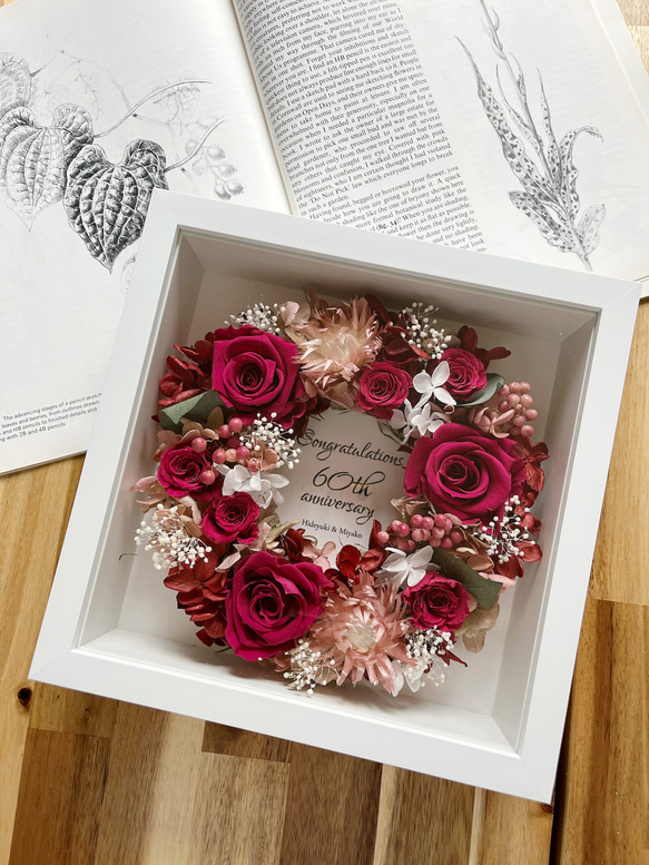 楽天市場 プリザーブドフラワー リース ギフト プレゼント ローズリース 結婚祝い 結婚式 ウェルカムリース ホワイト サロン 開店祝い 開業祝い店舗 ディスプレイ 誕生日プレゼント 誕生日祝い ローズ フラワー おしゃれ 女性 母 クリニック サロン ホワイトリース 白