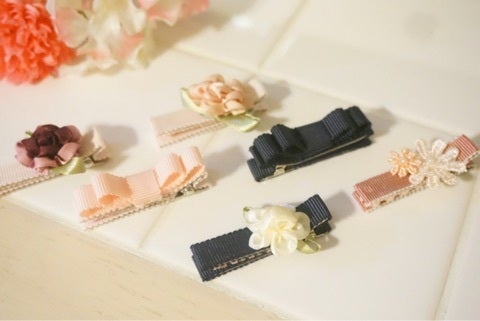 100均の材料で手作りベビーヘアピンmikiのおうちごはん♡