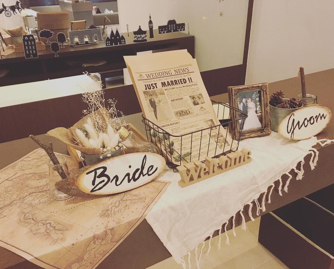 受付サイン 結婚式飾り付け ウェルカムスペース飾り 新郎新婦飾り ボタニカル結婚式 ナチュラル結婚式 ウェルカムボード O.TE.TE おてて 通販19159627Creema クリーマ