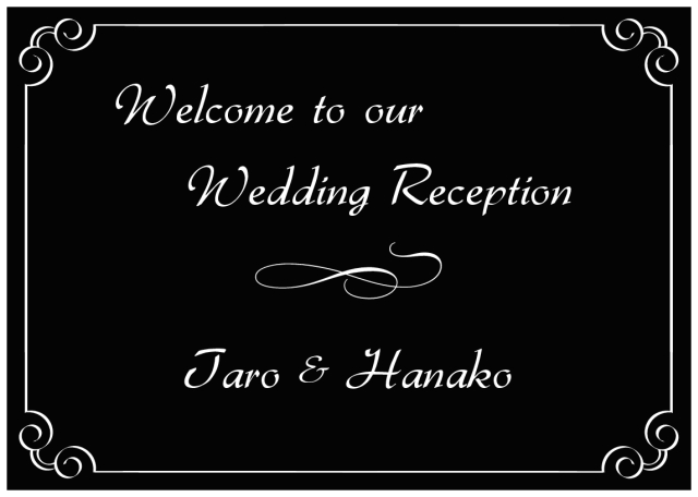 ハンドレタリングでウェルカムボードを手作りなぞるだけの簡単DIY 無料テンプレート TOMBOW FUN ART STUDIO トンボ鉛筆