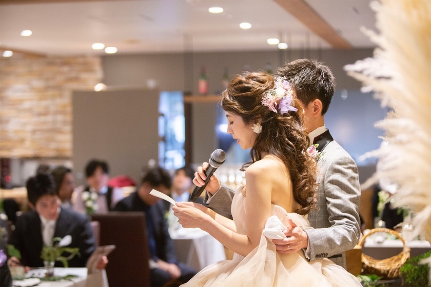 新郎の手紙」を読んでみない？書き方＆演出実例 文例付き ゼクシィ