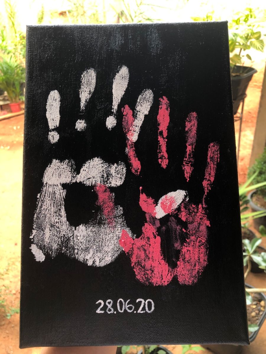 神戸で楽しむ手形アート体験