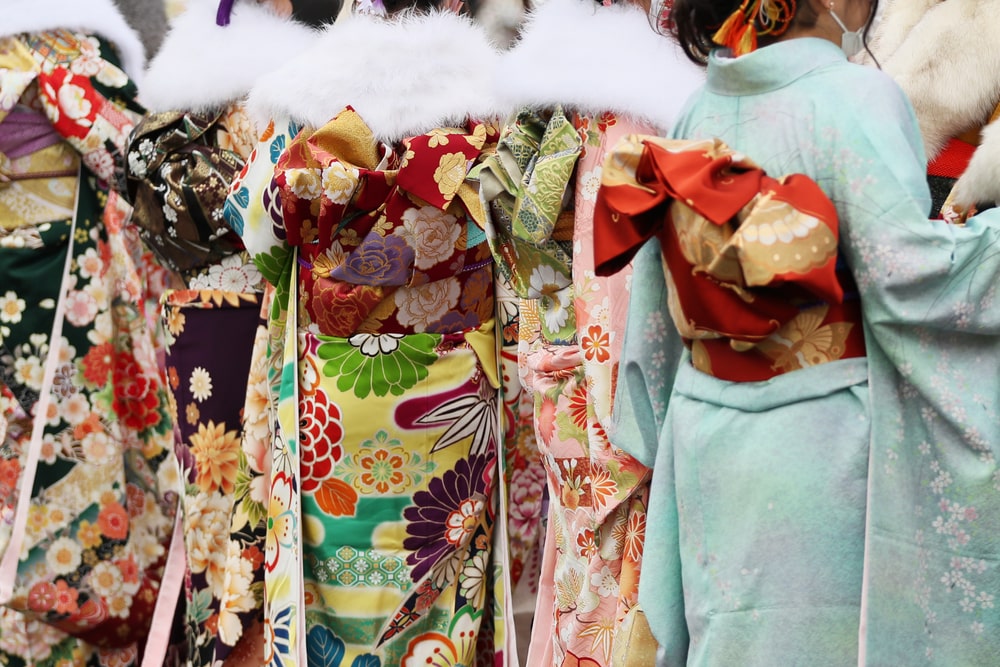 成人式 自分で着る振袖の着付け 結婚式