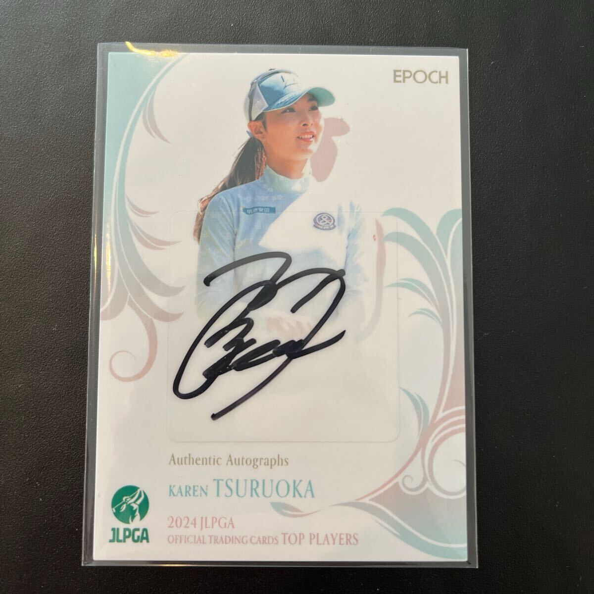 ソニー日本女子プロゴルフ選手権大会 選手メッセージタオル 鶴岡果恋選手 B② スポーツ