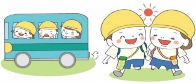 おにぎり大好き 春の遠足 春の行事 保育 無料 白黒イラスト素材