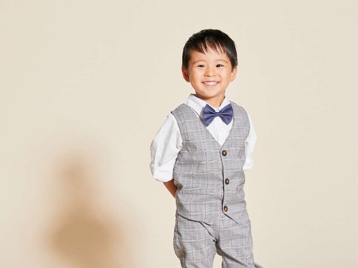 マッシュヘア男の子の大変身✨studiocarattスタジオキャラット男の子キッズヘアセット男の子ヘアセット七五三TikTok