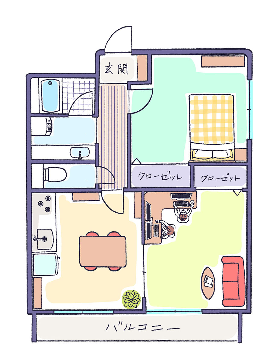 同棲カップルにおすすめの間取りは？引っ越し費用やスケジュールもチェック！ 二人暮らしの部屋編 omotte magazine fromANNIVERSAIRE記念日にまつわるマガジン