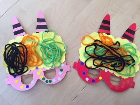 紙皿工作☆節分の鬼を５歳の子どもと作ろう!創造力豊かでびっくりの仕上がりにちょちょいの工作部屋