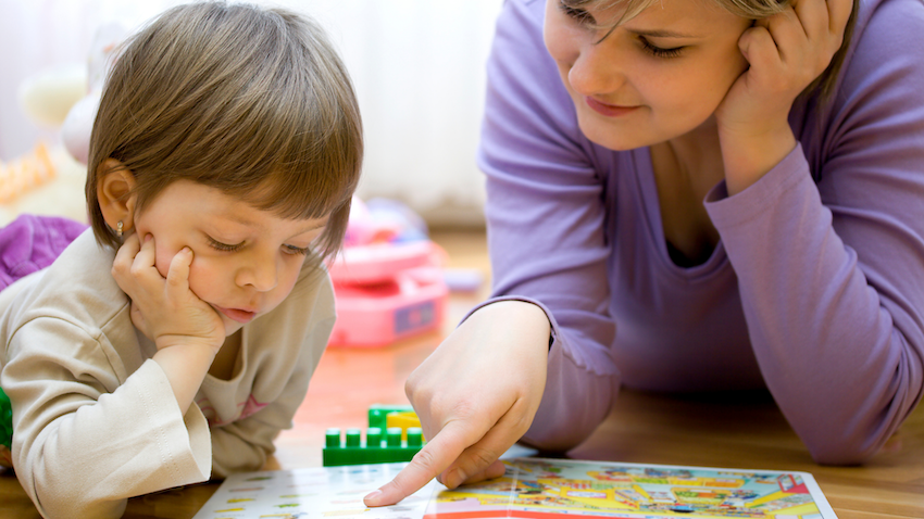 2歳児室内遊び光明第三こども園