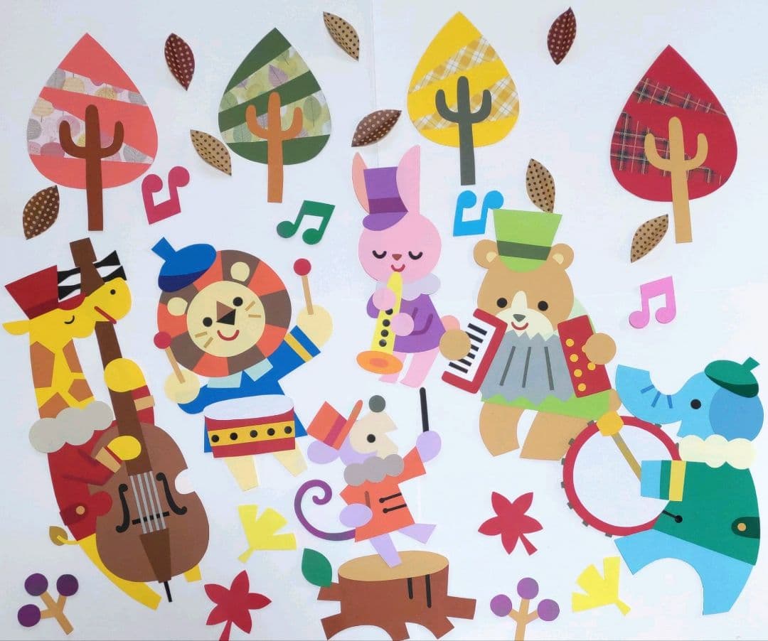 発表会 音楽会 壁面装飾 生活発表会 保育 - メルカリ