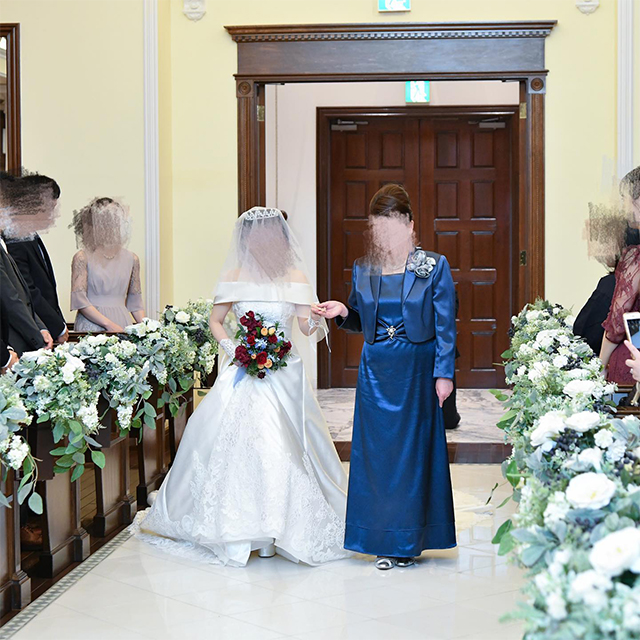 結婚式 母親ドレス ダークネイビー・マザーズドレス タフタAライン MD0510-DNY新郎新婦母親ドレスならツイードドレス – TWEEDDRESS