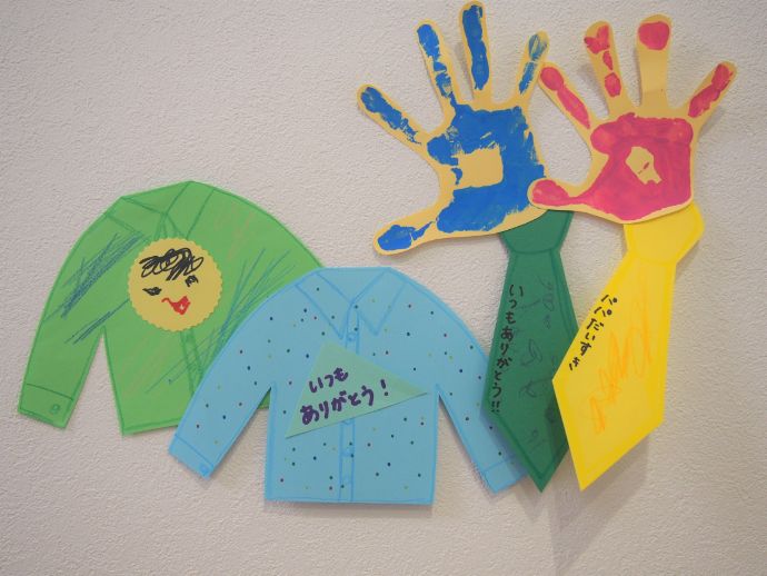 大宮大栄橋 父の日の制作をご紹介ハビーブログ発達が気になるお子さまをサポートする ハビ