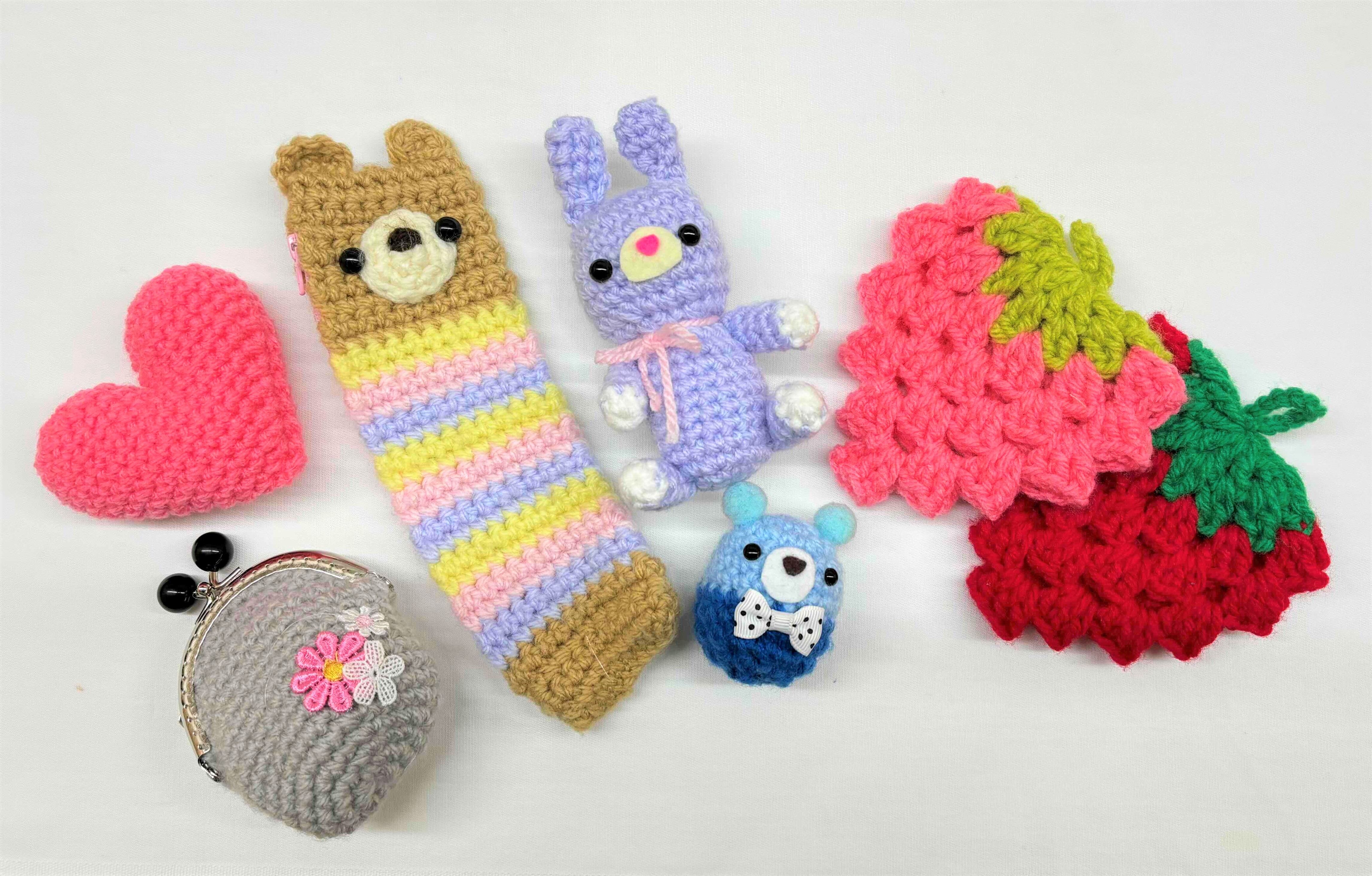 ニット帽の編み方 子供・大人サイズホタルアミキッズ