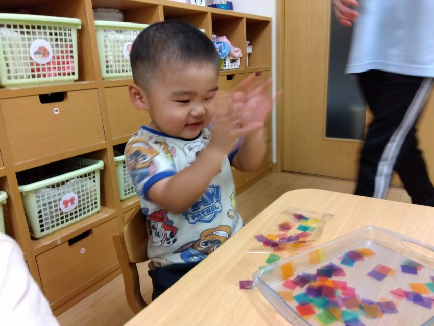 ほほえみ保育園🌈雨天時の室内遊び🌈