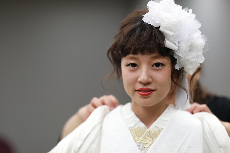 新郎もする?前撮りヘアメイクロケーションフォトウェディング名古屋