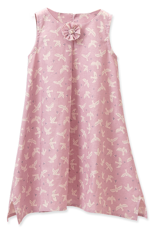 子供服型紙 KP-128バルーンキャミワンピ - 子供服、婦人服の型紙パターン 型紙販売のCandy Floss