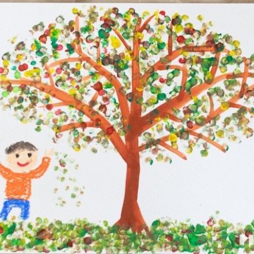 花紙であそぼう！🍁🍂GreenHouse板宿園 グリーンハウス STEAM教育を実践する保育園