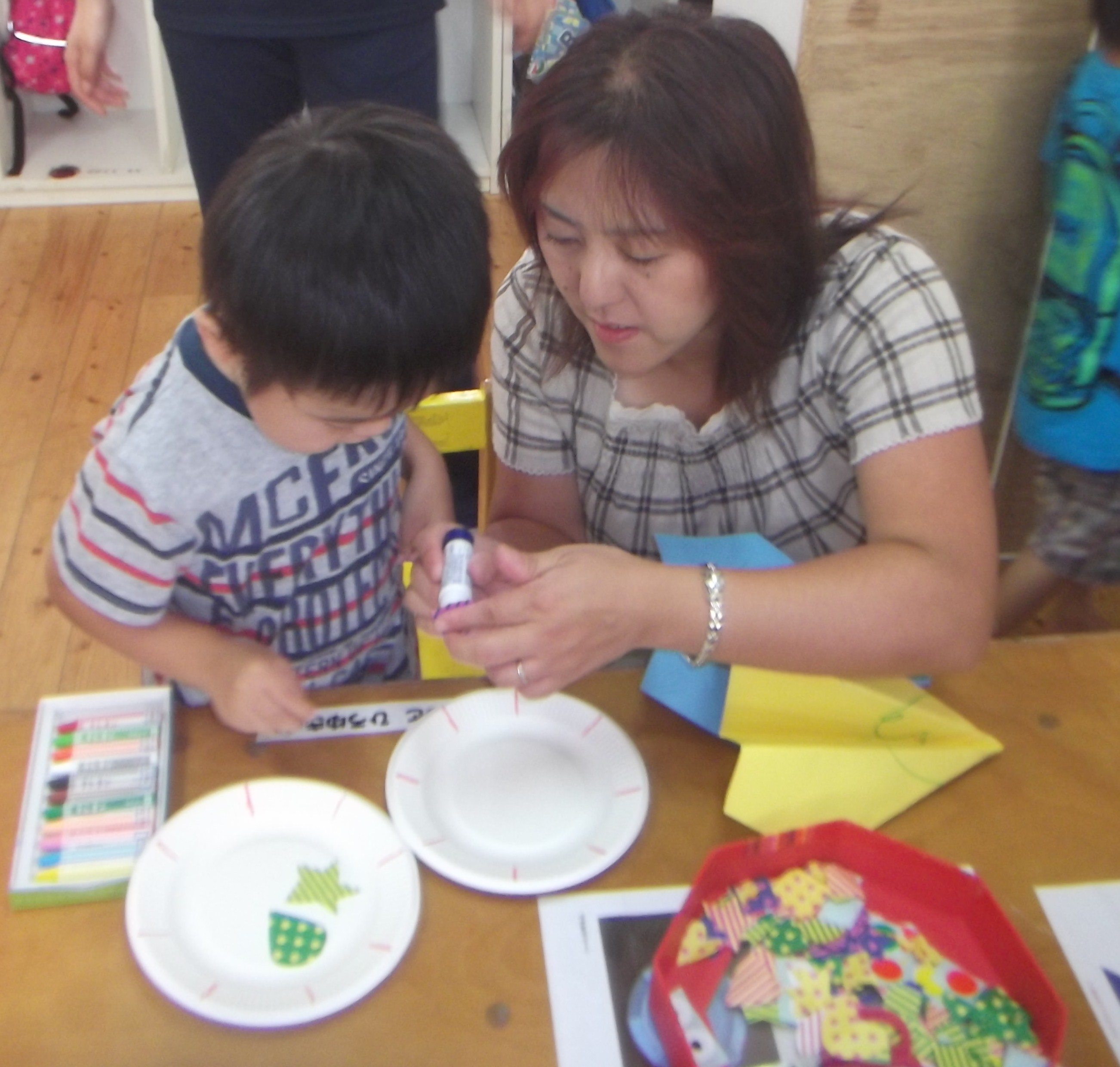 敬老の日の保育参観が行われました！ - 清心保育園からのお知らせ