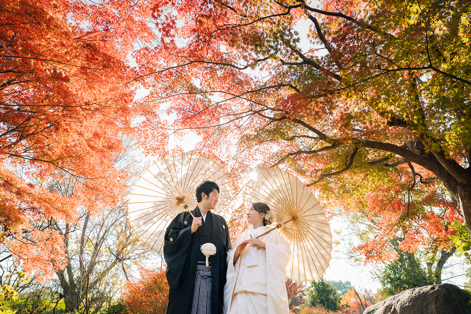 和装前撮り動画 紅葉編