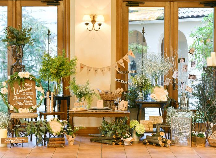 披露宴&二次会の受付に必要な受付サインデザインmarry マリー