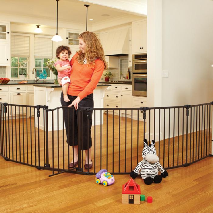 ベビーサークル パーテーションガード レイアウト自由 間仕切りベビーゲート ベビーフェンス プレイサークル 置くだけ ドア付 簡単組立 ベビー赤ちゃん ベビーガード フェンス セーフティグッズ キッズパーテーション: リビングート ANA Mall店ANA Mallマイル