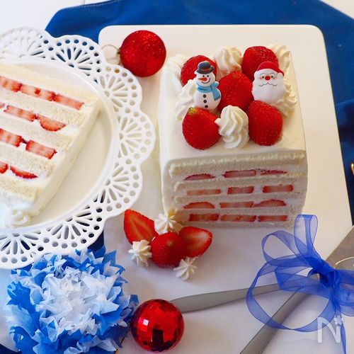 超簡単なクリスマスケーキの作り方