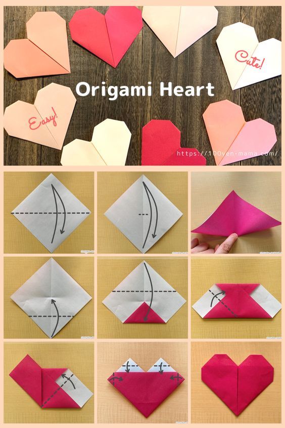 折り紙 簡単 可愛い 折り方TikTok