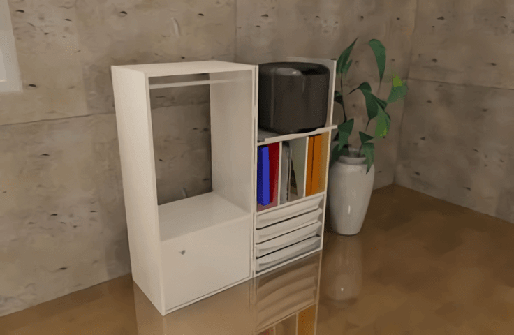 カラーボックス２個とダイソーのケースを使ってＤＩＹで子供のミニクローゼットを作ろう！ハンドメイドの作り方・アイデア暮らしニスタ