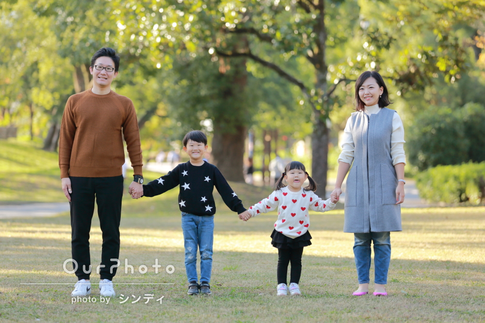 写真入り年賀状用の家族写真の撮り方教えますShaSha