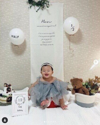 ハーフバースデーはおうち撮影！とっておきの1枚を残そうたまひよ