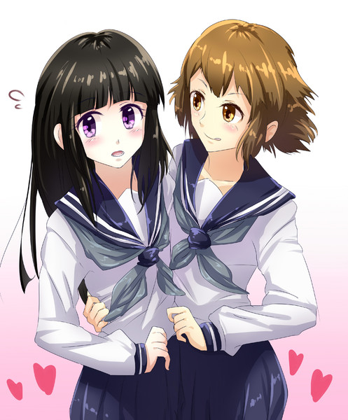 ペア画アイコンのハートキス風景イラスト・フリー素材なら「シンテリ」