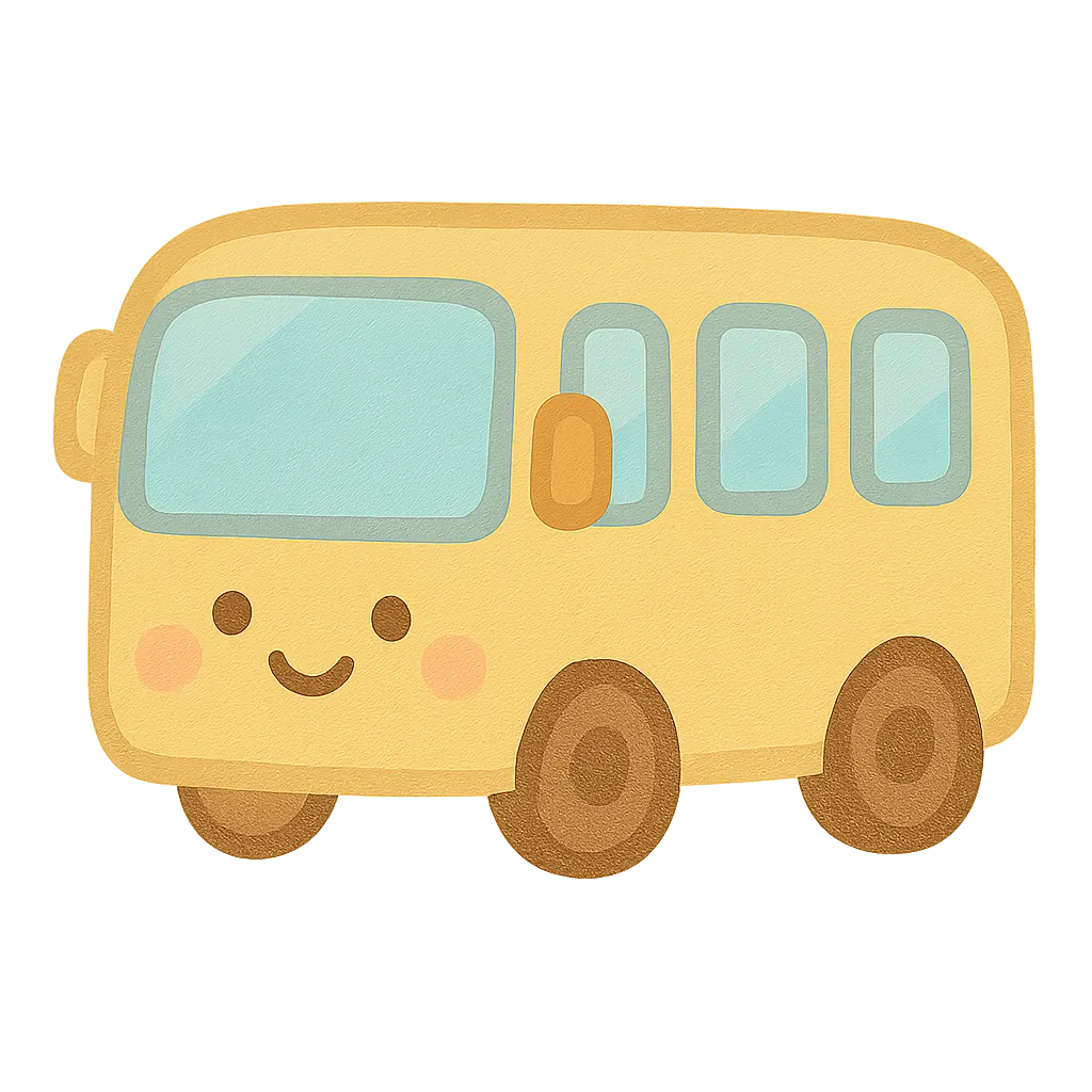 幼稚園バス イラストの写真素材 - PIXTA