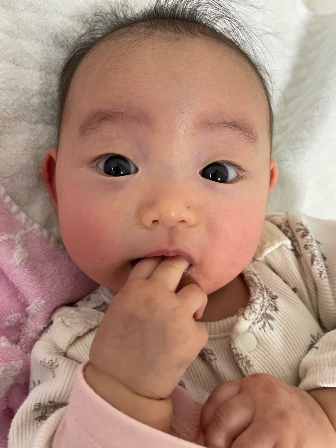 お顔が真っ赤に “乳児湿疹”の検索沼にハマる ツボウチ育児劇場７ たまひよ