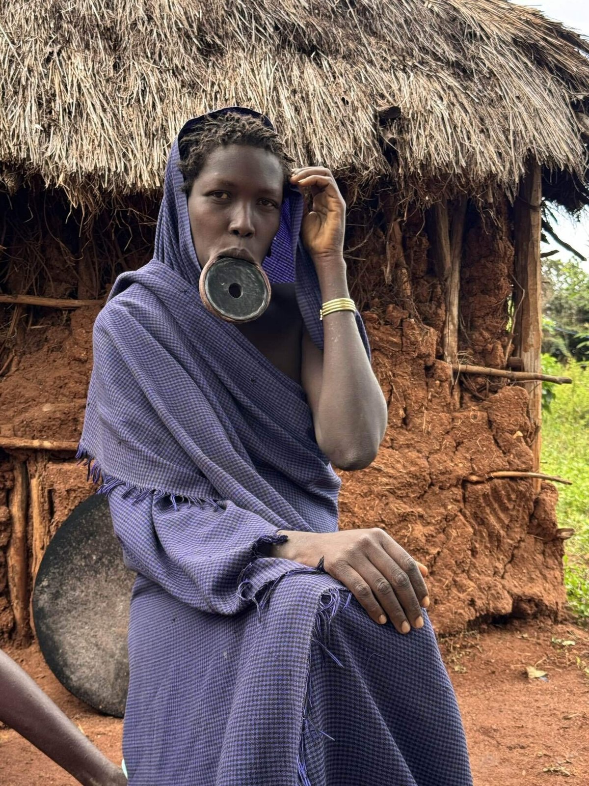 ハーマル部族エチオピア、アフリカの伝統的な部族の女性の写真素材・画像素材 Image 51774656