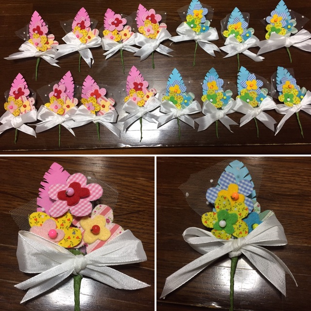 保育園」のアイデア 23 件手作り, コサージュ 手作り, 卒園式 こども コサージュ 手作り
