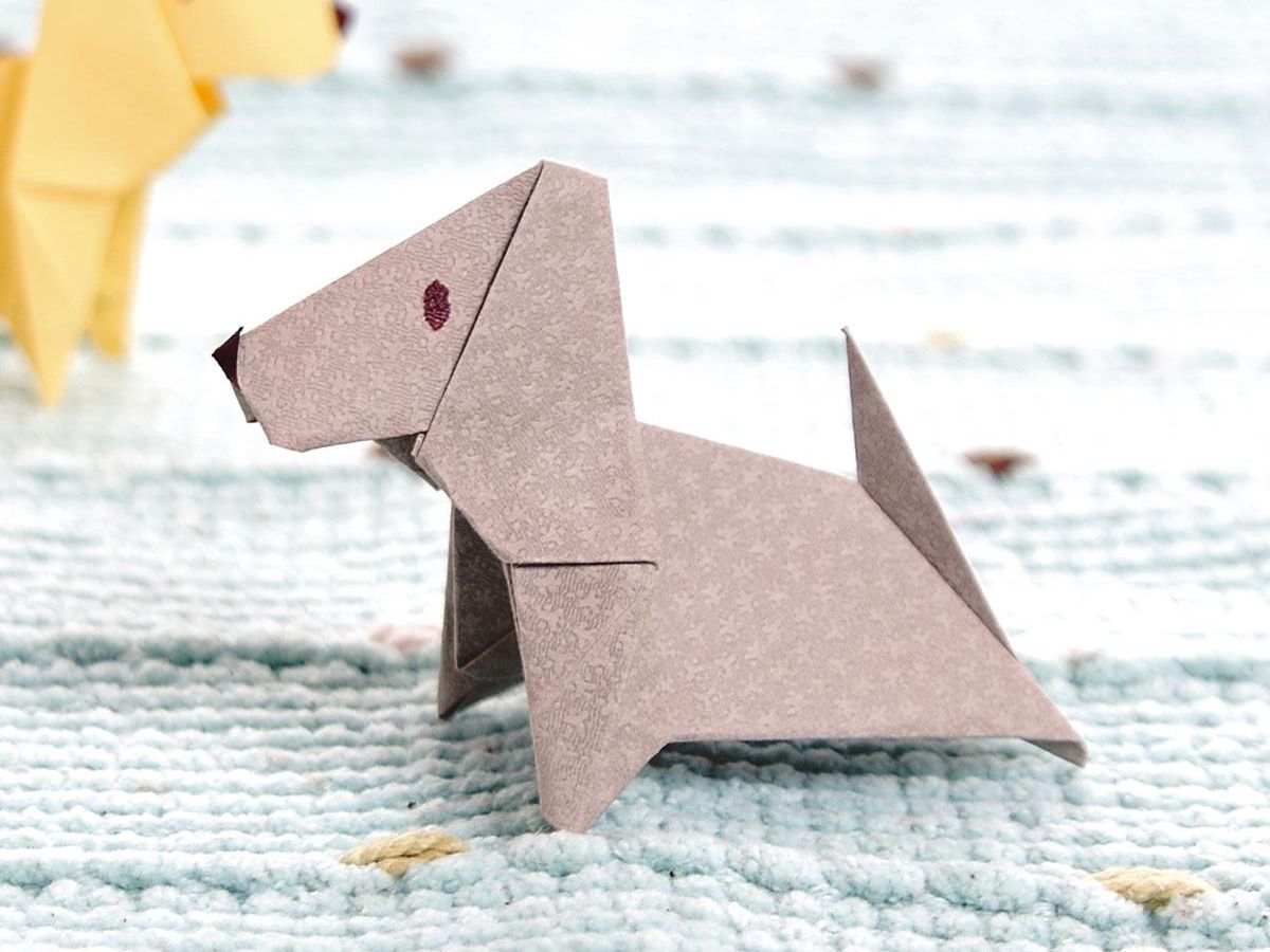 折り紙 かわいい♪アザラシの折り方 Origami seal 簡単動物のおりがみ