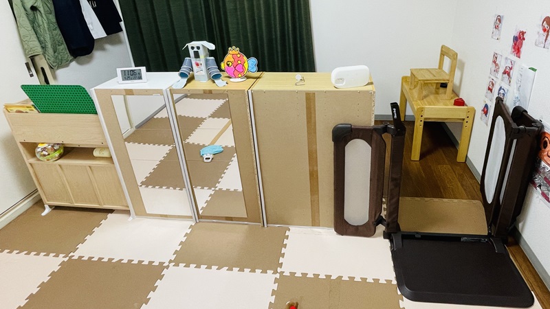 3y10m&7m 上の子スペース&ようやく離乳食＊＊ゆうの子育てブログ＊＊R2.7月女の子＆R5.10月男の子出産