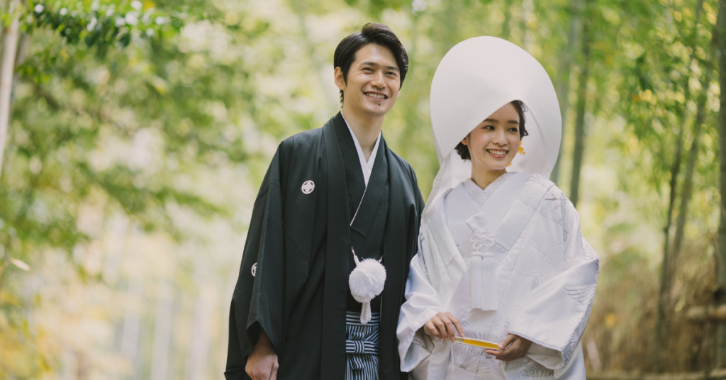 おでこ出し”で印象チェンジ！凛々しさ満点 和装新郎ヘアSNAP ゼクシィ