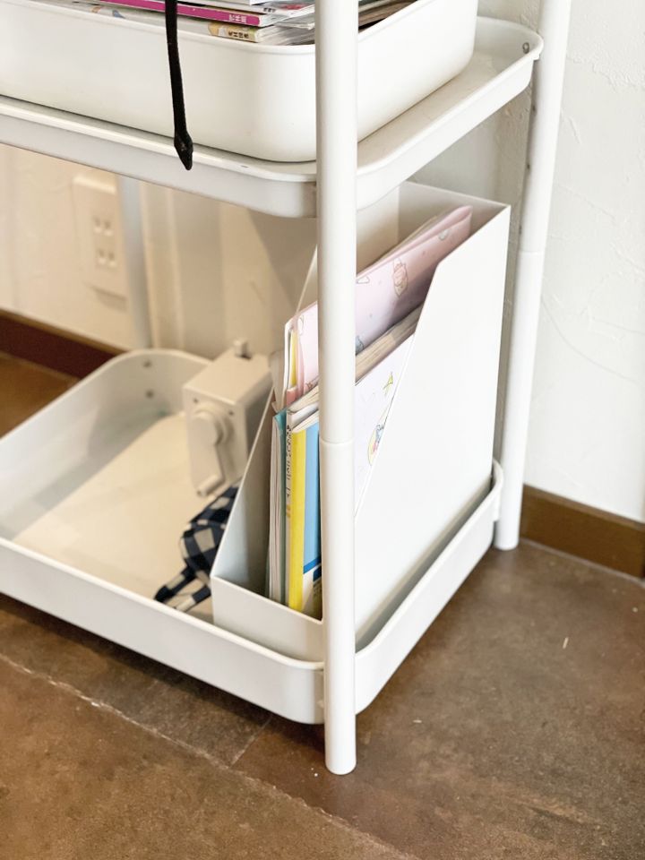 無印良品 ランドセル収納スタッキングシェルフが使えますLEE