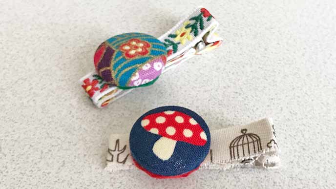 ベビー用リボンヘアピン ヘアクリップピン の作り方 - PLUM DINER