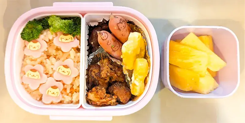 セリア、ロッツォのフルーツボックス。私もディズニーが好き❣️